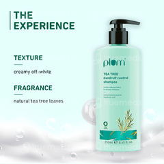 Plum Tea Tree Dandruff Control Shampoo 250ml