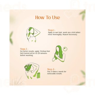 Trichup Hair Fall Control Herbal Shampoo 400Ml