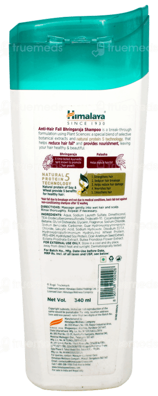 Himalaya New Improved Anti Hair Fall Bhringaraja Shampoo 340ml