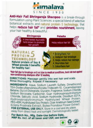 Himalaya New Improved Anti Hair Fall Bhringaraja Shampoo 340ml