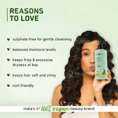 Plum Avocado & Argan Frizz Control Shampoo 250ml