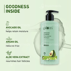 Plum Avocado & Argan Frizz Control Shampoo 250ml