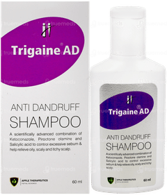 Trigaine Ad Shampoo 60Ml Trigaine Ad Shampoo 60Ml