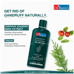 Dr Batras Dandruff Cleansing Shampoo 200ml Dr Batras Dandruff Cleansing Shampoo 200ml