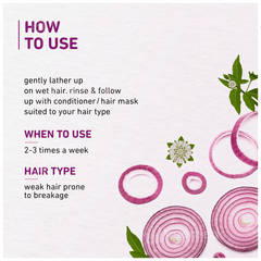 Plum Onion And Biotin Hair Fall Control Shampoo 250 Ml