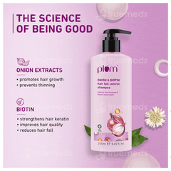 Plum Onion And Biotin Hair Fall Control Shampoo 250 Ml