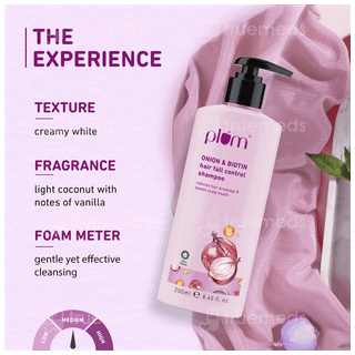 Plum Onion And Biotin Hair Fall Control Shampoo 250 Ml