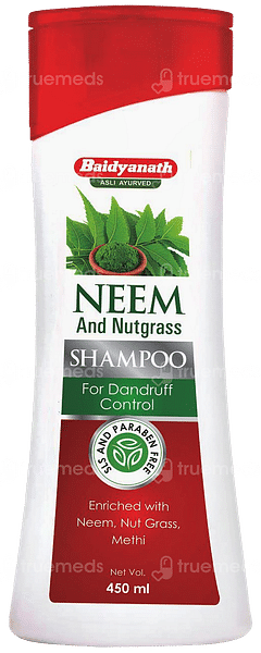 Baidyanath Neem And Nutgrass Shampoo 450ml Baidyanath Neem And Nutgrass Shampoo 450ml