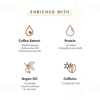 Mcaffeine Naked And Raw Coffee Shampoo 250 ML
