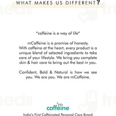 Mcaffeine Naked And Raw Coffee Shampoo 250 ML