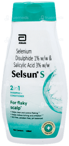 Selsun S 2 In 1 Shampoo + Conditioner 120ml