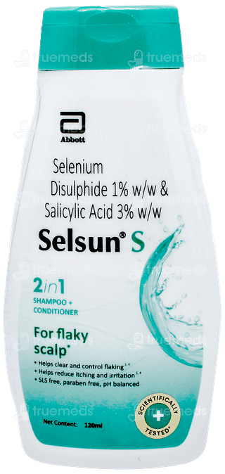 Selsun S 2 In 1 Shampoo + Conditioner 120ml