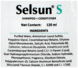 Selsun S 2 In 1 Shampoo + Conditioner 120Ml