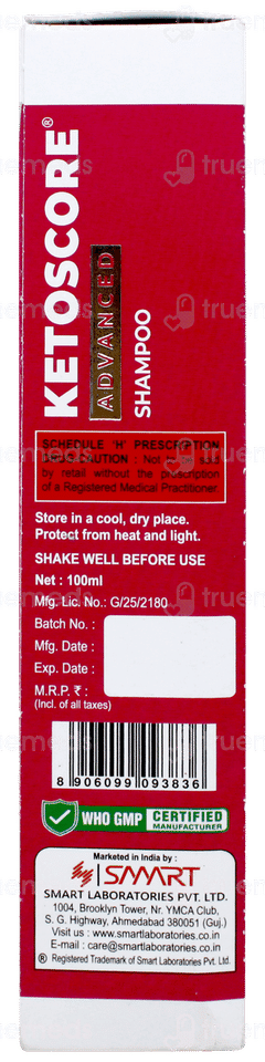 Ketoscore Advanced Shampoo 100ml