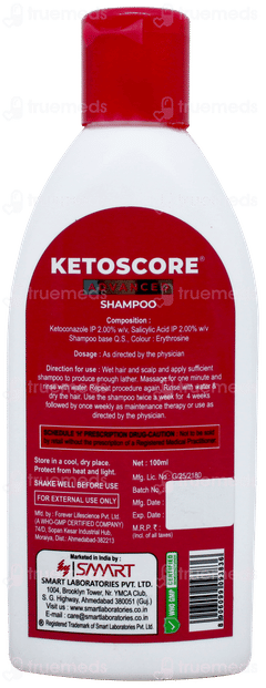 Ketoscore Advanced Shampoo 100ml