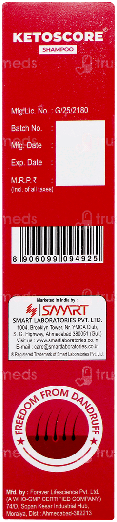 Ketoscore Shampoo 100ml