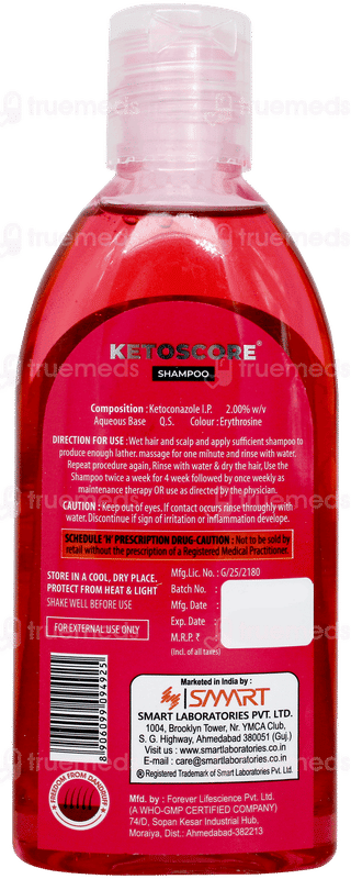 Ketoscore Shampoo 100ml