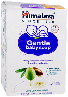 Himalaya Gentle Baby Shampoo 200ml With Himalaya Gentle Baby Soap 75gm Free