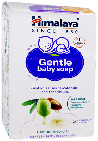 Himalaya Gentle Baby Shampoo 200ml With Himalaya Gentle Baby Soap 75gm Free