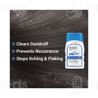 Hairshield Blue Shampoo With Neem Comb 110ml