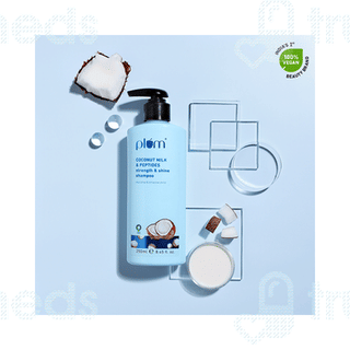 Plum Coconut Milk & Peptides Strength & Shine Shampoo 250ml