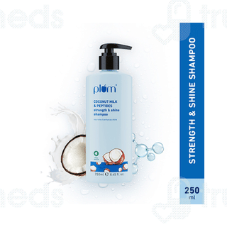 Plum Coconut Milk & Peptides Strength & Shine Shampoo 250ml