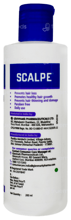 Scalpe Anti Hairfall Shampoo 200ml
