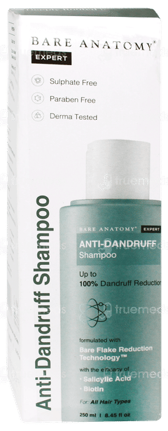 Bare Anatomy Expert Anti Dandruff Shampoo 250ml