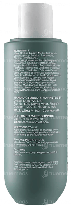 Bare Anatomy Expert Anti Dandruff Shampoo 250ml