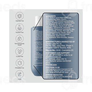 Bare Anatomy Expert Anti Hair Fall Shampoo 250Ml