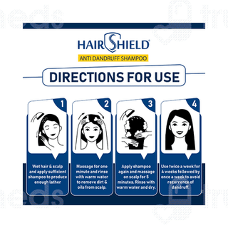 Hair Shield Anti Dandruff Shampoo 30ml