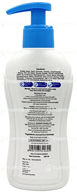 Daffy Baby Shampoo 200ml