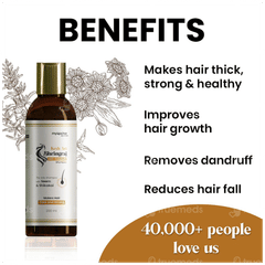 Myupchar Ayurveda Kesh Art Bhringaraj Anti Dandruff Shampoo 200ml