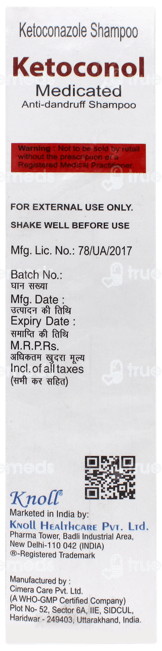 Ketoconol Shampoo 100ml