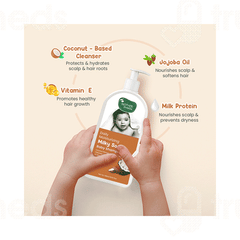 Mother Sparsh Daily Moisturizing Milky Soft Baby Shampoo 400ml