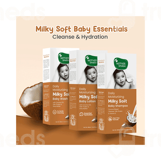 Mother Sparsh Daily Moisturizing Milky Soft Baby Shampoo 400ml