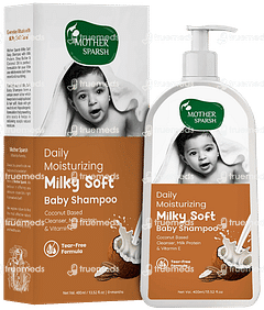 Mother Sparsh Daily Moisturizing Milky Soft Baby Shampoo 400ml Mother Sparsh Daily Moisturizing Milky Soft Baby Shampoo 400ml