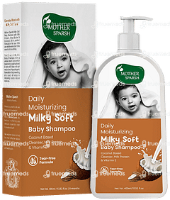 Mother Sparsh Daily Moisturizing Milky Soft Baby Shampoo 400ml