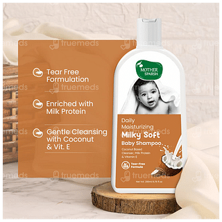 Mother Sparsh Daily Moisturizing Milky Soft Baby Shampoo 400ml