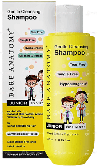 Bare Anatomy Junior Gentle Cleansing Shampoo 250ml