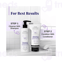 Bare Anatomy Rosemary & Coconut Milk Hydrating Shampoo 200ml