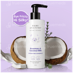 Bare Anatomy Rosemary & Coconut Milk Hydrating Shampoo 200ml
