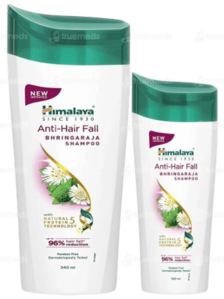 Himalaya New Improved Anti Hair Fall Bhringaraja Shampoo 340Ml With 180Ml Free