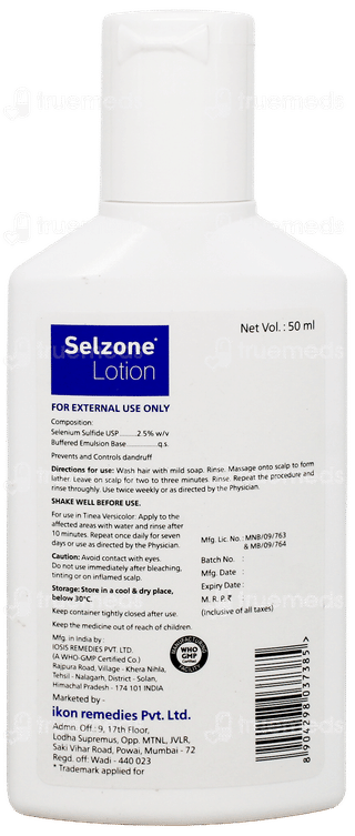 Selzone Lotion 50Ml