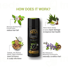 Sesa Ayurvedic Hair Fall Control Medicinal Shampoo 200ml Sesa Ayurvedic Hair Fall Control Medicinal Shampoo 200ml
