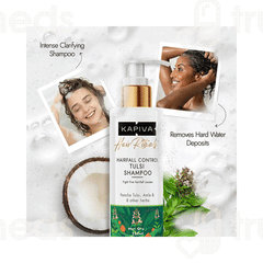 Kapiva Hair Rituals Tulsi Hairfall Control Shampoo 250ml