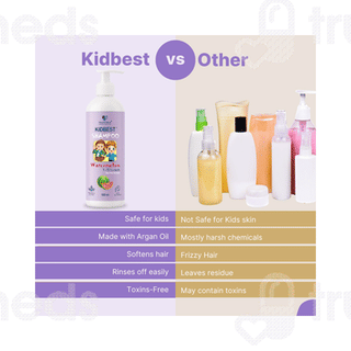 Healthbest Kidbest 3 To 13 Yrs Kids Watermelon Shampoo 500ml