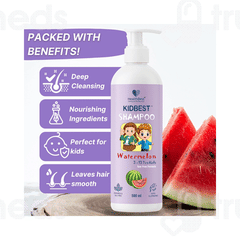 Healthbest Kidbest 3 To 13 Yrs Kids Watermelon Shampoo 500ml