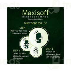 Maxisoft Herbal Shampoo 200Ml