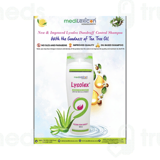 Medilexicon Lysolex Dandruff Control Shampoo 200Ml